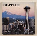 Seattle 3D Wood Fridge Magnet