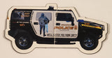 Abbotsford Police We'll Catch You Ridin' Dirty Hummer Thin Rubber Fridge Magnet