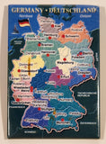 Germany Deutschland Map Fridge Magnet