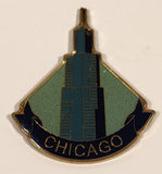 Chicago Sears Tower Enamel Metal Fridge Magnet