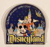 Disneyland Resort Where Dreams Come True Rotating Spinning Metal Fridge Magnet