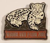Woodland Park Zoo Snow Leopard 3D Enamel Metal Fridge Magnet