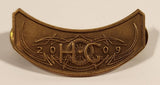 2009 H-D Harley Davidson Owners Group HOG Brass Metal Lapel Pin