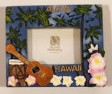 MTA Island Memories Aloha Hawaii Photo Picture Frame 3D Resin Fridge Magnet