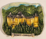 Banff Canada Banff Springs Hotel 3D Resin Fridge Magnet