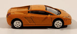 Dydo Lamborghini Gallardo Orange Miniature Die Cast Toy Car Vehicle