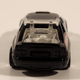 2000 Hot Wheels World Racers 2 Ford Escort Rally #1 Police Cops Policia Black with White Doors Die Cast Toy Car Vehicle