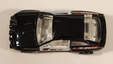 2000 Hot Wheels World Racers 2 Ford Escort Rally #1 Police Cops Policia Black with White Doors Die Cast Toy Car Vehicle