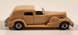 1983 Hot Wheels '35 Classic Caddy Cadillac Beige Die Cast Toy Car Vehicle
