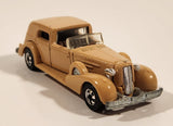 1983 Hot Wheels '35 Classic Caddy Cadillac Beige Die Cast Toy Car Vehicle