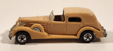 1983 Hot Wheels '35 Classic Caddy Cadillac Beige Die Cast Toy Car Vehicle