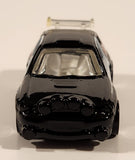 2000 Hot Wheels World Racers 2 Ford Escort Rally #1 Police Cops Policia Black with White Doors Die Cast Toy Car Vehicle