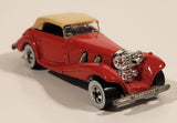 Vintage 1983 Hot Wheels Mercedes 540K Red Die Cast Toy Classic Car Vehicle