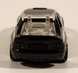 2000 Hot Wheels World Racers 2 Ford Escort Rally #1 Police Cops Policia Black with White Doors Die Cast Toy Car Vehicle