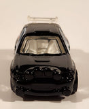 2000 Hot Wheels World Racers 2 Ford Escort Rally #1 Police Cops Policia Black with White Doors Die Cast Toy Car Vehicle