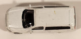2004 Lawson Dress Up Car Collection Nissan Stagea Axis White Miniature Plastic Toy Car Vehicle