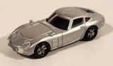 Toyota 2000 GT Silver Miniature Plastic Toy Car Vehicle