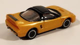 Tomy DyDo Drink Honda Acura NSX Orange Miniature Plastic Toy Car Vehicle