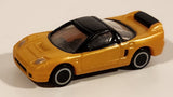 Tomy DyDo Drink Honda Acura NSX Orange Miniature Plastic Toy Car Vehicle