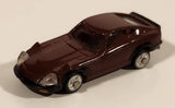 Datsun Nissan Fairlady Z (S30) Maroon Brown Miniature Plastic Toy Car Vehicle