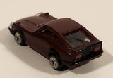 Datsun Nissan Fairlady Z (S30) Maroon Brown Miniature Plastic Toy Car Vehicle