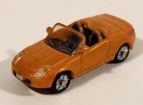 Datsun Nissan Fairlady Z Z33 Roadster Convertible Orange Miniature Plastic Toy Car Vehicle