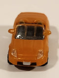 Datsun Nissan Fairlady Z Z33 Roadster Convertible Orange Miniature Plastic Toy Car Vehicle