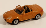 Datsun Nissan Fairlady Z Z33 Roadster Convertible Orange Miniature Plastic Toy Car Vehicle