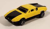 Suntory Coffee Boss Detomaso Pantera Yellow Miniature Plastic Toy Car Vehicle