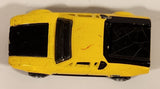 Suntory Coffee Boss Detomaso Pantera Yellow Miniature Plastic Toy Car Vehicle