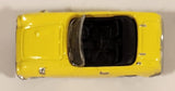Asahi Wonda Famous Car Collection Honda S-800 Convertible Yellow Miniature Toy Car Vehicle