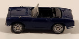 Asahi Wonda Famous Car Collection Honda S-800 Convertible Blue Miniature Toy Car Vehicle