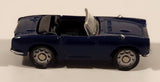 Asahi Wonda Famous Car Collection Honda S-800 Convertible Blue Miniature Toy Car Vehicle