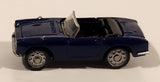 Asahi Wonda Famous Car Collection Honda S-800 Convertible Blue Miniature Toy Car Vehicle