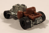 Vintage 1972 Hot Wheels Zowees Covered Draggin' Brown 1/125 Scale Die Cast Toy Car Vehicle