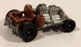 Vintage 1972 Hot Wheels Zowees Covered Draggin' Brown 1/125 Scale Die Cast Toy Car Vehicle