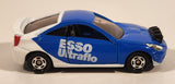 Rare 1999 Tomy Tomica No. 96 Toyota Celica Esso Ultraflo White and Blue 1/60 Scale Die Cast Toy Car Vehicle