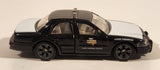 2020 Matchbox 2006 Ford Crown Victoria Texas Highway Patrol State Trooper Black and White Die Cast Toy Car Vehicle