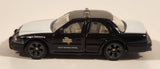 2020 Matchbox 2006 Ford Crown Victoria Texas Highway Patrol State Trooper Black and White Die Cast Toy Car Vehicle