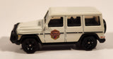 2019 Matchbox Jurassic World: Island Transport Team '14 Mercedes-Benz G-Class Silver Die Cast Toy Car Vehicle