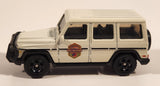 2019 Matchbox Jurassic World: Island Transport Team '14 Mercedes-Benz G-Class Silver Die Cast Toy Car Vehicle