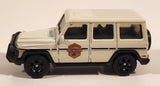 2019 Matchbox Jurassic World: Island Transport Team '14 Mercedes-Benz G-Class Silver Die Cast Toy Car Vehicle