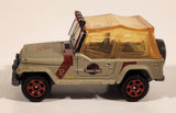 2018 Matchbox Jurassic World: Legacy Collection Jeep Wrangler Matte Metallic Light Sand Die Cast Toy Car Vehicle