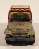 2018 Matchbox Jurassic World: Legacy Collection Jeep Wrangler Matte Metallic Light Sand Die Cast Toy Car Vehicle