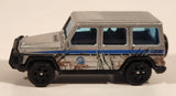 2019 Matchbox Jurassic World: Island Transport Team '14 Mercedes-Benz G-Class Silver Die Cast Toy Car Vehicle