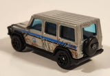 2019 Matchbox Jurassic World: Island Transport Team '14 Mercedes-Benz G-Class Silver Die Cast Toy Car Vehicle