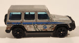 2019 Matchbox Jurassic World: Island Transport Team '14 Mercedes-Benz G-Class Silver Die Cast Toy Car Vehicle