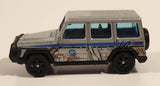 2019 Matchbox Jurassic World: Island Transport Team '14 Mercedes-Benz G-Class Silver Die Cast Toy Car Vehicle