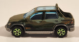 2019 Matchbox Jurassic World: MBX Entertainment Mercedes-Benz ML 320 A.A.V. Matte Olive Green Die Cast Toy Car Vehicle