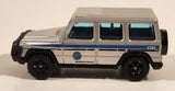 2022 Matchbox Jurassic World Dominion '18 Jeep Wrangler JL Light Grey Die Cast Toy Car Vehicle